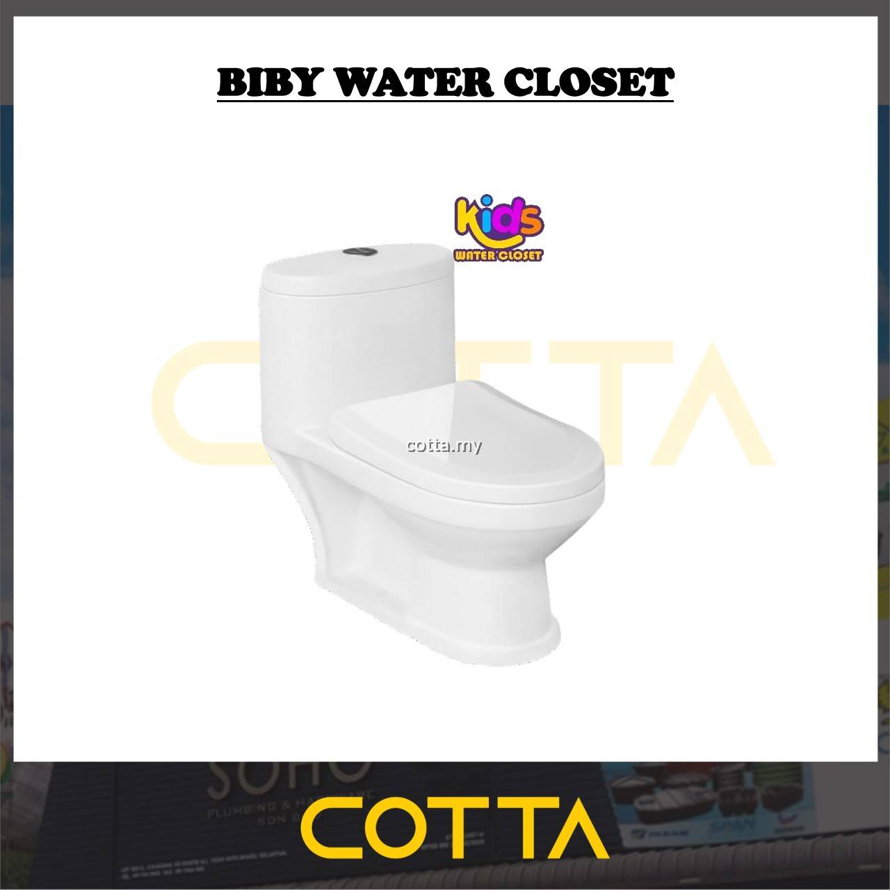 COTTA BIBY WATER CLOSET ONE PIECE